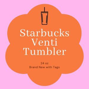 NWT Starbucks Rare Tumbler